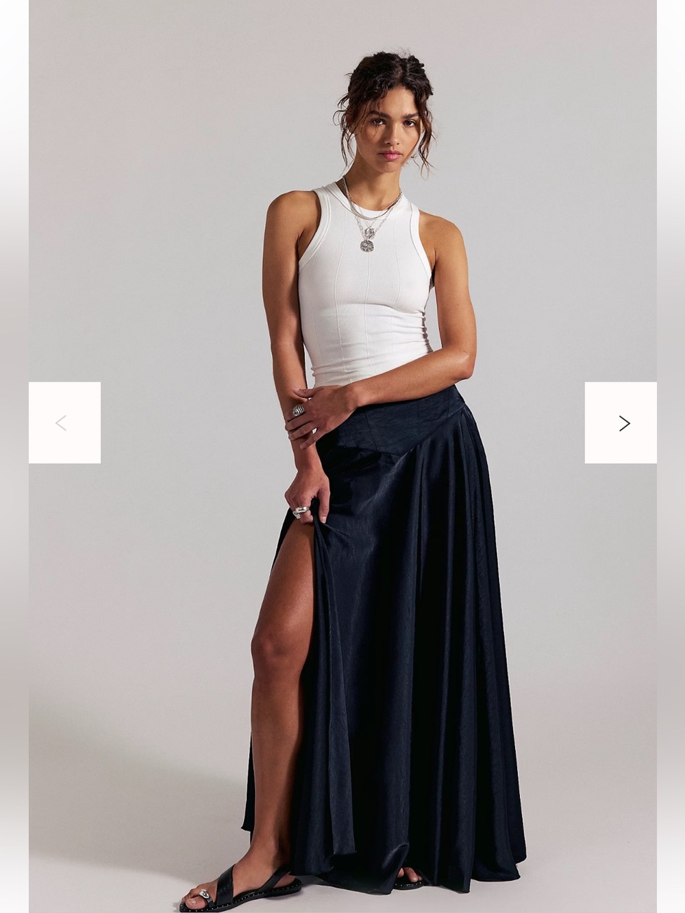 Free People Chilco Maxi Skirt